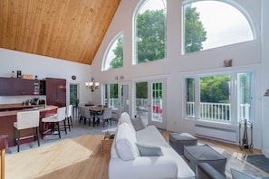 TV, fireplace, table football, ping pong - La Dolce Vita - Home away from home (Saint-Mathieu-du-Parc)