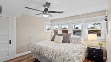 2 habitaciones, escritorio, tabla de planchar con plancha y wifi gratis