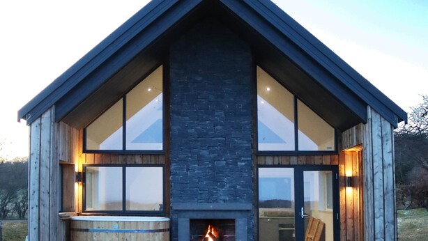 Terrace/patio - Eco-Lodge with sea view Charleton Estate (Elie and Earlsferry)