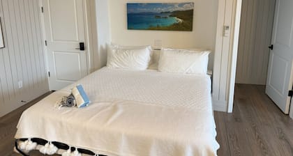 In-Town Estate w/ View, Walkable to Wharfside Village, King Bed, Parking, 700sqft BRAND NEW BACKUP Electric System - No Power Outages! Above Gallows Point