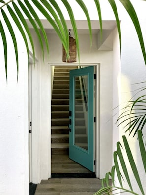 Interior - In-Town Estate w/ View, Walkable to Wharfside Village, King Bed, Parking, 700sqft BRAND NEW BACKUP Electric System - No Power Outages! Above Gallows Point (Cruz Bay)