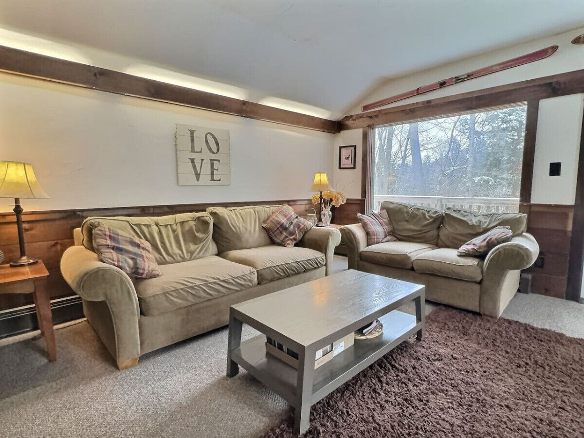 Smart TV, fireplace, foosball, offices