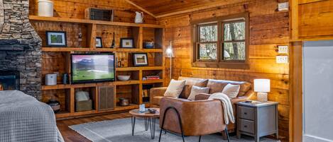 智能電視、壁爐