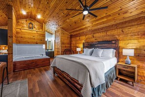 1 bedroom, iron/ironing board, travel cot, free WiFi - Mountain-Modern Cabin w/BIG Jet Tub (Townsend)