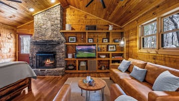 Smart TV, fireplace, offices
