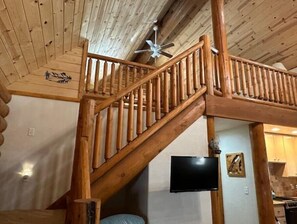 Interior - Cozy Log Cabin with private access to the Trinity River! (Trinity Center)