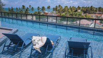 Familie-studiosuite | Utsikt mot strand/hav