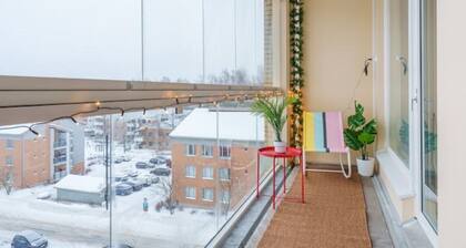 Cozy 1-bed super flat, 20 min to Helsinki/Airport