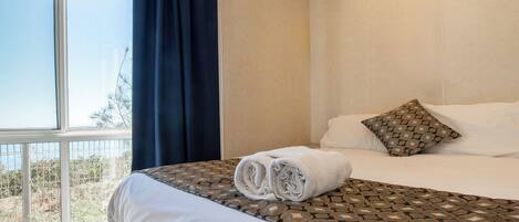 Cabana econômica | 1 quarto, roupa de cama