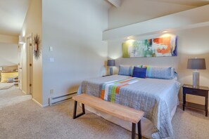 2 dormitorios, tabla de planchar con plancha, wifi y ropa de cama