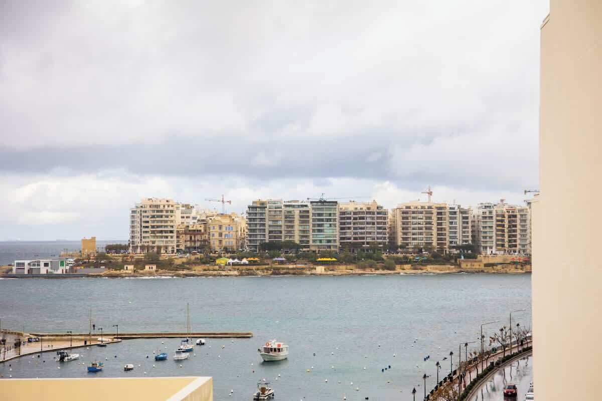 Vue depuis l’hébergement