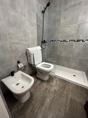 Towels, soap, toilet paper