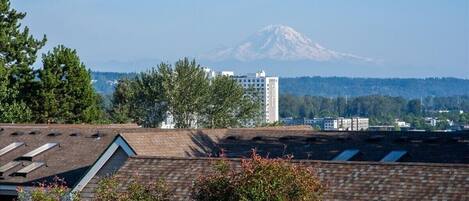 Vue depuis lâhĂ©bergement