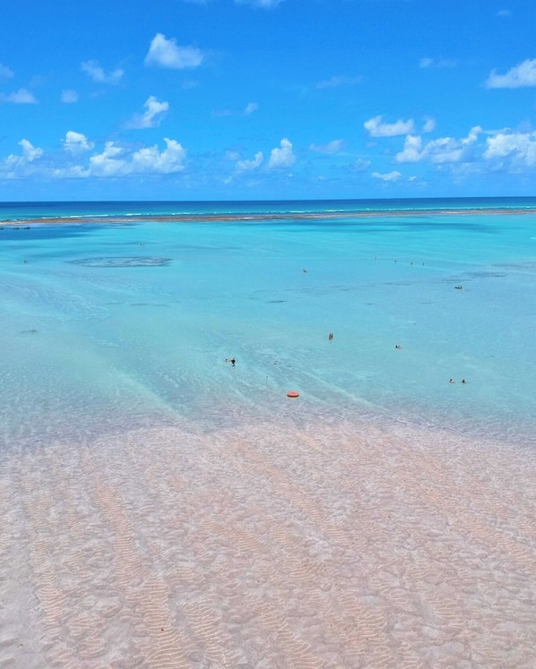 Private beach, white sand, free beach shuttle, beach bar - Xaréu Flats Maragogi (Maragogi)