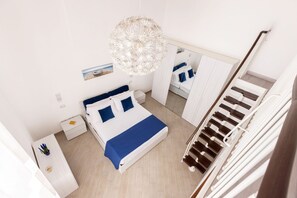 2 bedrooms, in-room safe, iron/ironing board, travel cot