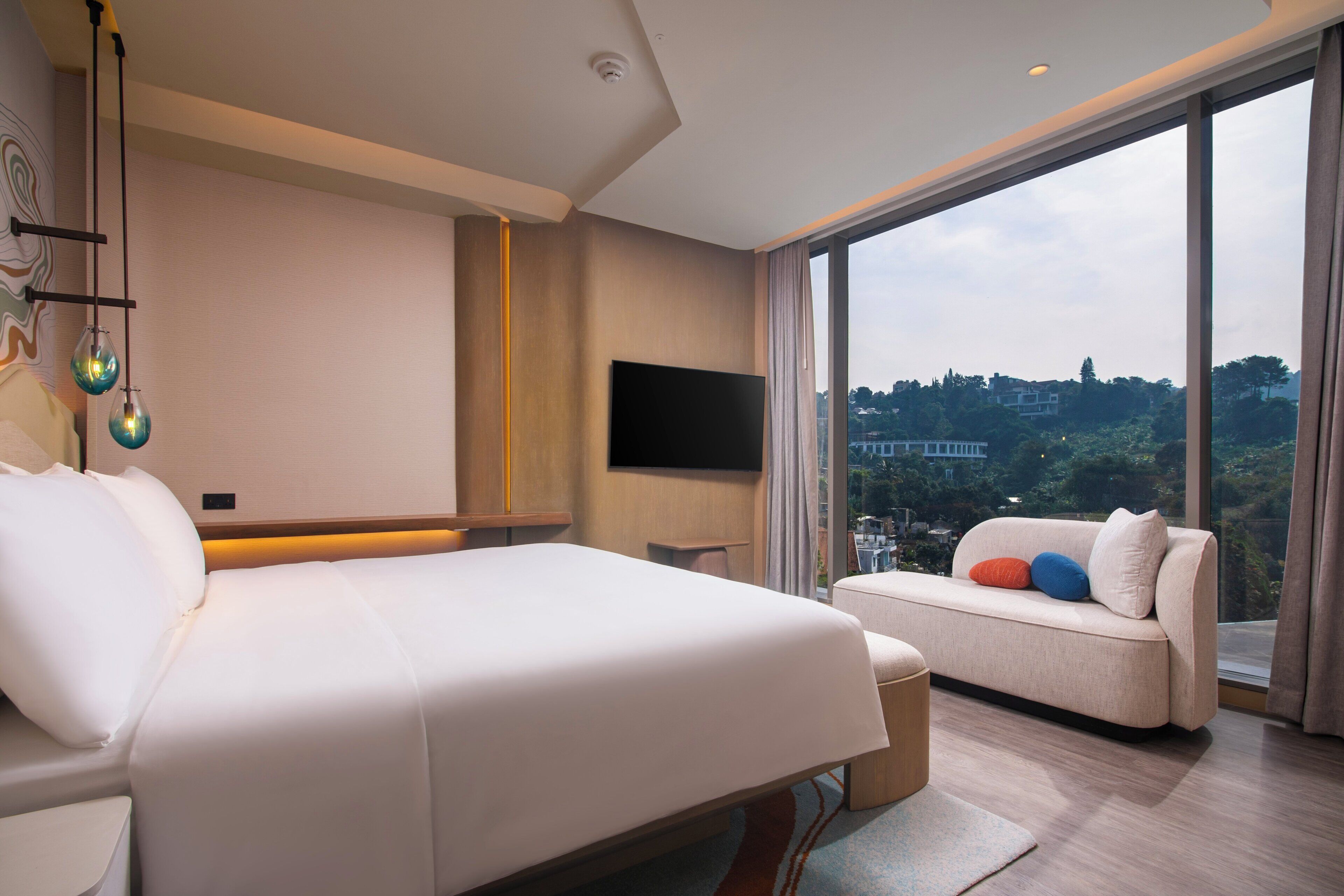 Family Suite, 2 Bedrooms | Free minibar items, in-room safe, desk, laptop workspace