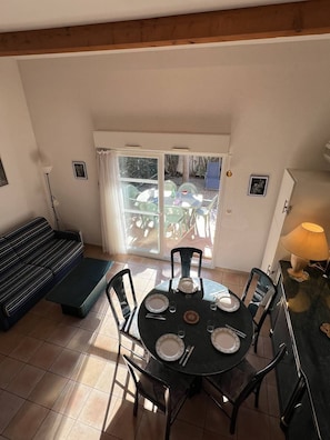 Dining - Nice 3 room villa pool Rochelongue Cap d'Agde (LE CAP D AGDE)