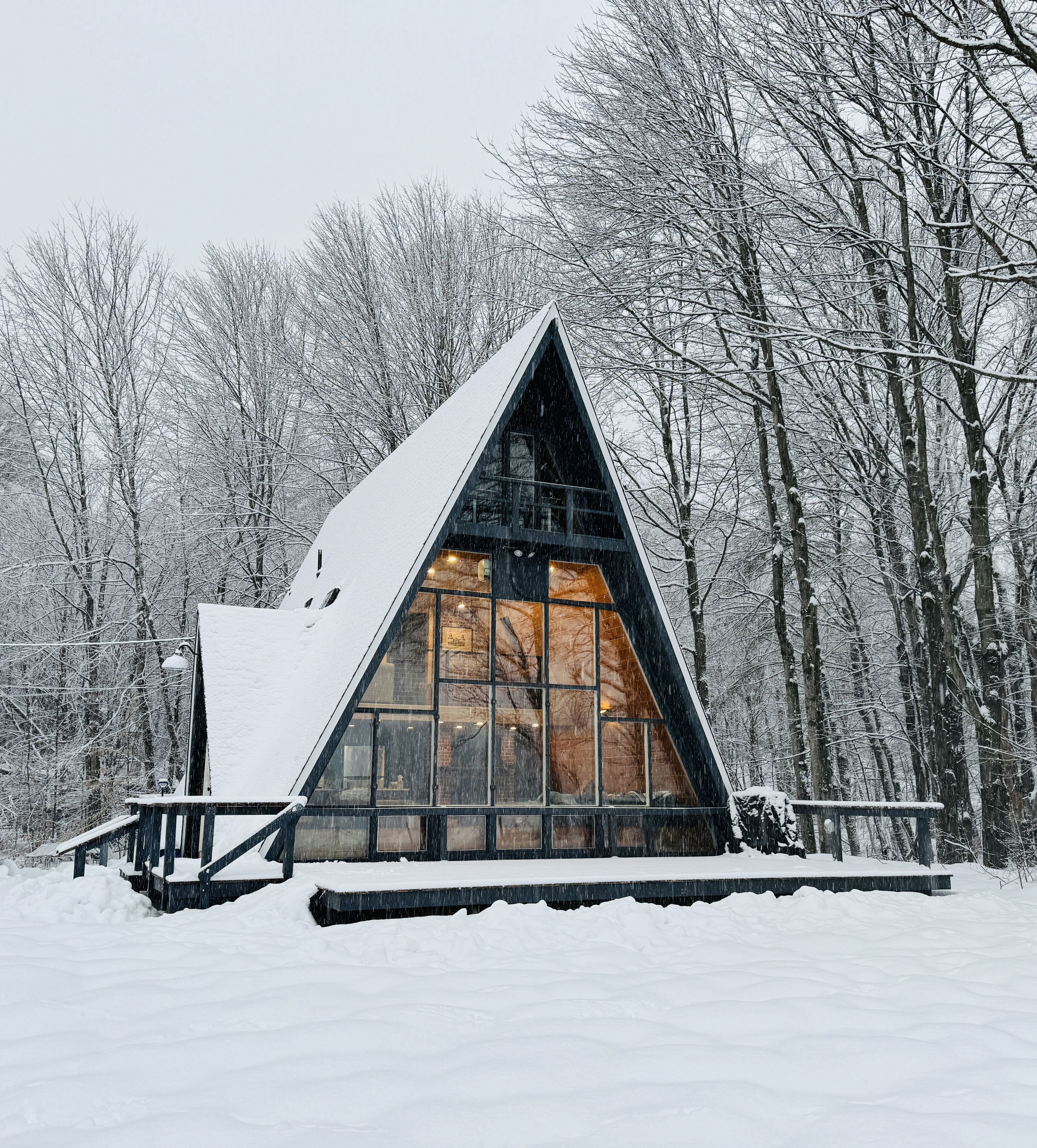 Modern A-frame w Mountain Views - North Conway