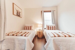 2 habitaciones, wifi gratis y ropa de cama