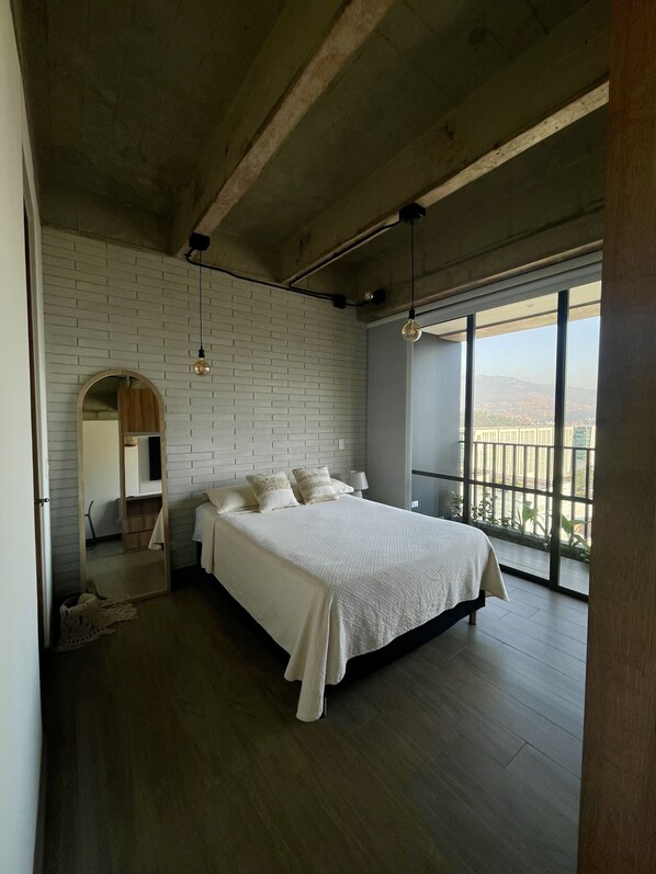 1 bedroom, iron/ironing board, free WiFi, bed sheets - NEW LOFT WITH STUNNING VIEW (Medellín)