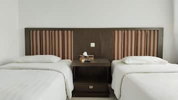 Habitación con 2 camas individuales | Ropa de cama
