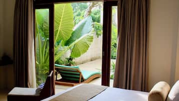 Luxury Double Room, 1 King Bed, Pool Access, Pool View | Premium bedding, memory foam beds, individually decorated