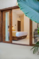 Premium bedding, memory-foam beds, individually decorated