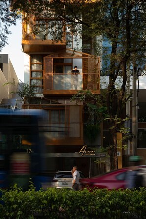 Fachada da propriedade