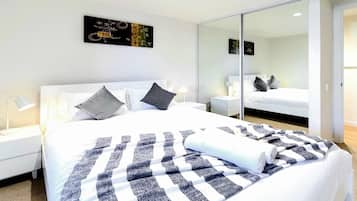 2 soverom, strykejern/-brett, wi-fi og sengetøy