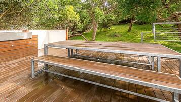 Opções para refeição ao ar livre