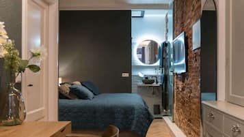 1 slaapkamer, een bureau, wifi, beddengoed