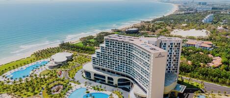 Uitzicht vanuit accommodatie