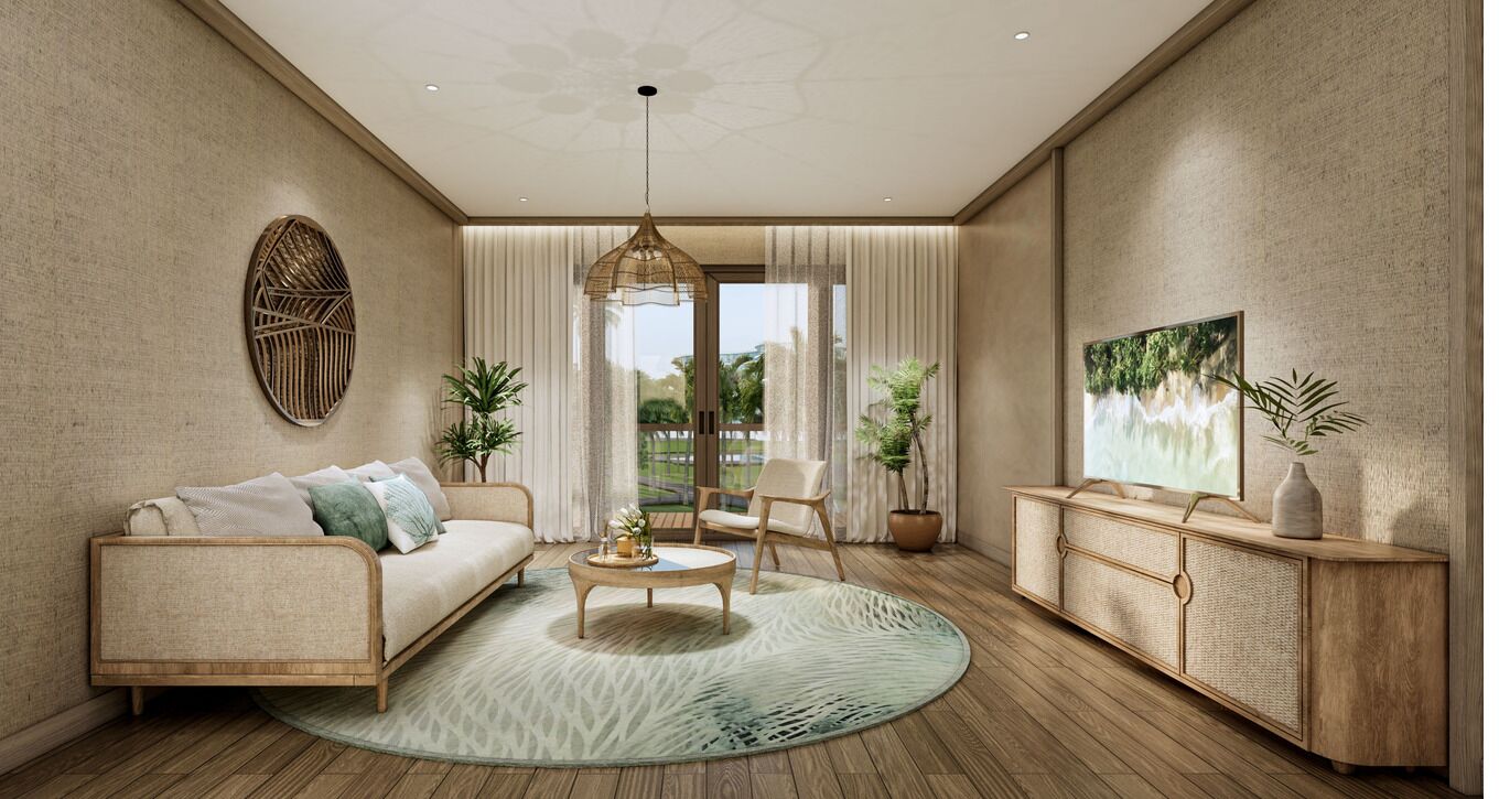 Suíte executiva, vista para o jardim | Área de estar | Mesa de pingue-pongue