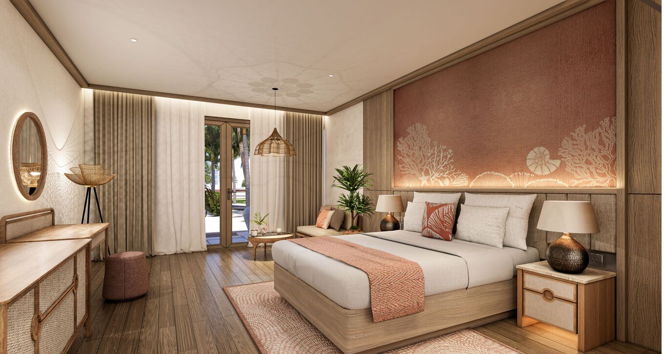 Habitación doble Deluxe, vista al jardín | Vista al jardín