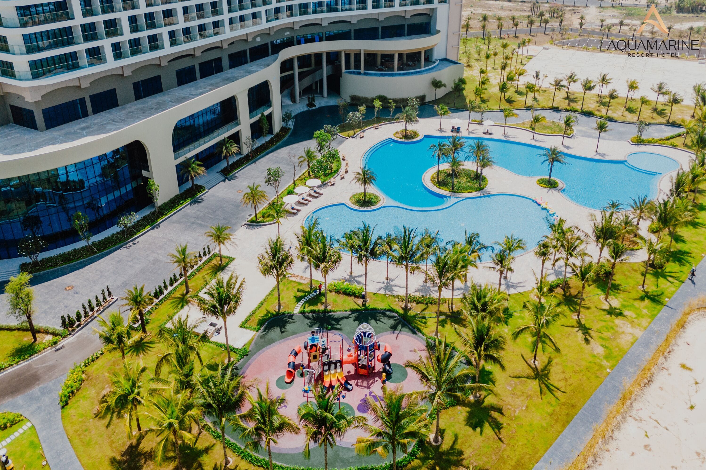 Voorkant van accommodatie