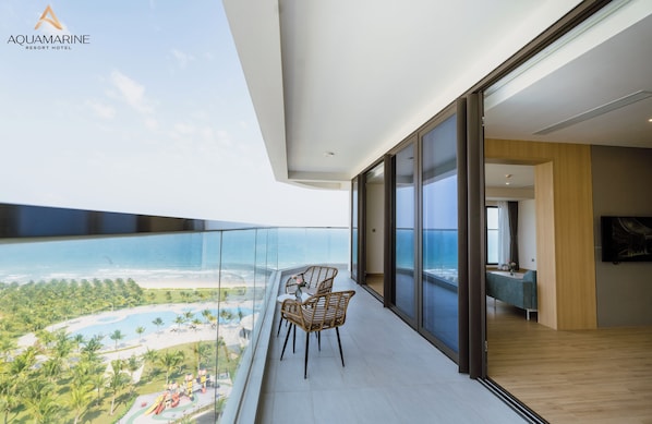 Luxury-Suite, Strandblick | Strand-/Meerblick