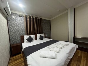 이코노미 더블룸 또는 트윈룸 | 무료 WiFi, 침대 시트
