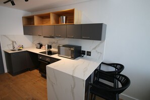 Studiolejlighed - 1 soveværelse - byudsigt | Interiør