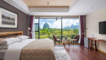 Habitación doble superior | Cortinas blackout, tabla de planchar con plancha y wifi gratis