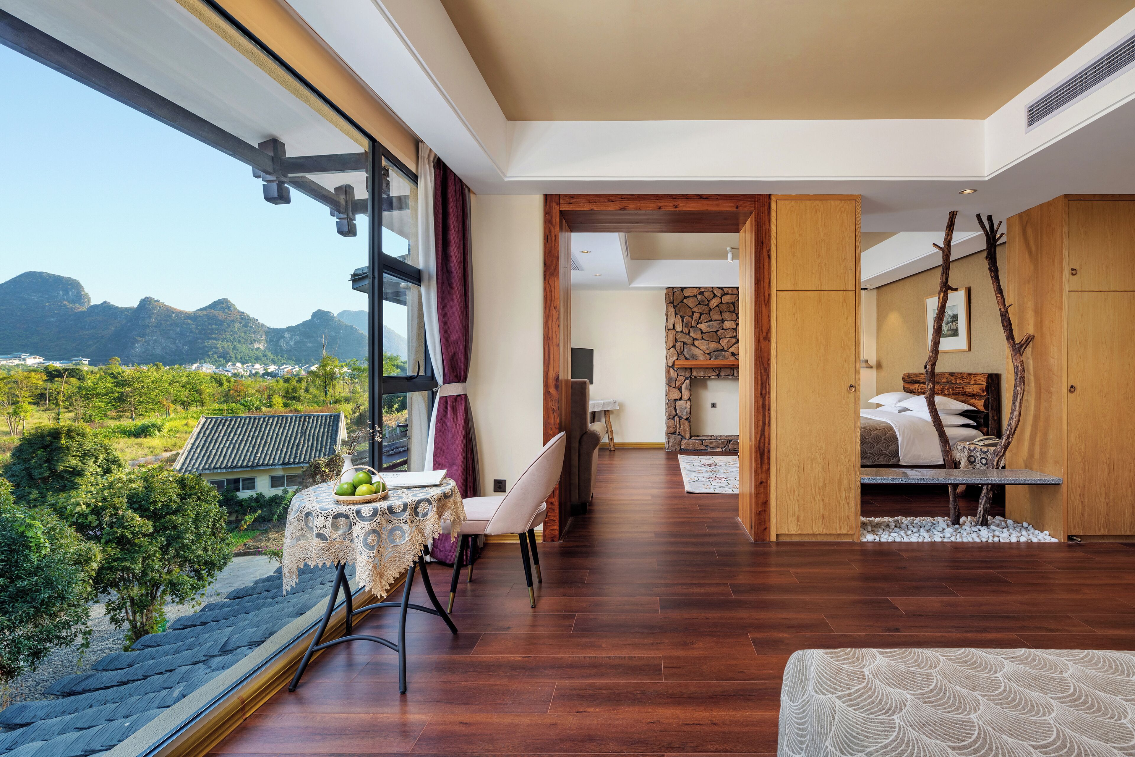 Blackout curtains, iron/ironing board, free WiFi, bed sheets