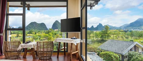 Superior Double Room | Blackout drapes, iron/ironing board, free WiFi, bed sheets