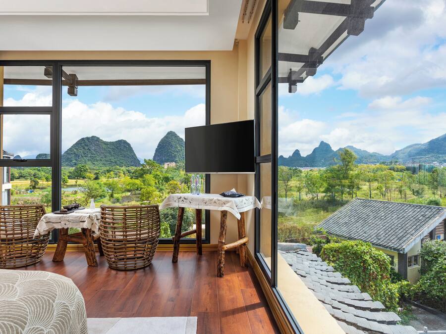 Dobbeltrom – superior | Blendingsgardiner, strykejern/-brett, wi-fi (inkludert) og sengetøy