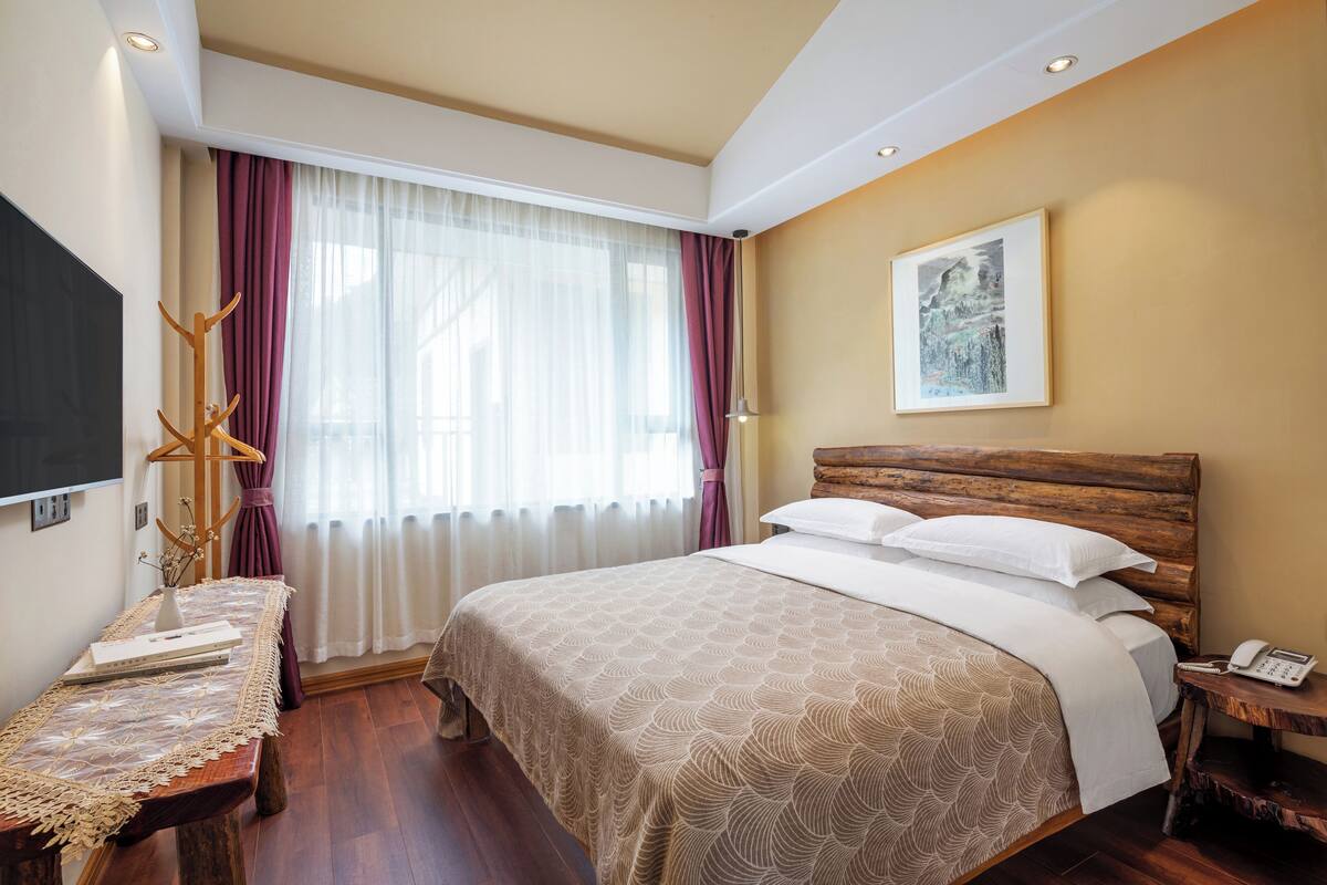 基本雙人房 | Select Comfort 床墊、遮光布/窗簾、熨斗/熨衣板、免費搖籃/嬰兒床