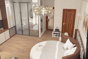 Matelas mémoire de forme, minibar, coffres-forts dans les chambres