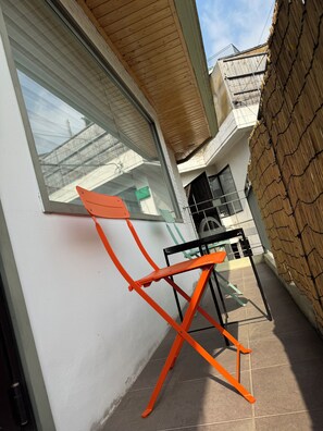 Standaard huis, 1 queensize bed met slaapbank | Terras