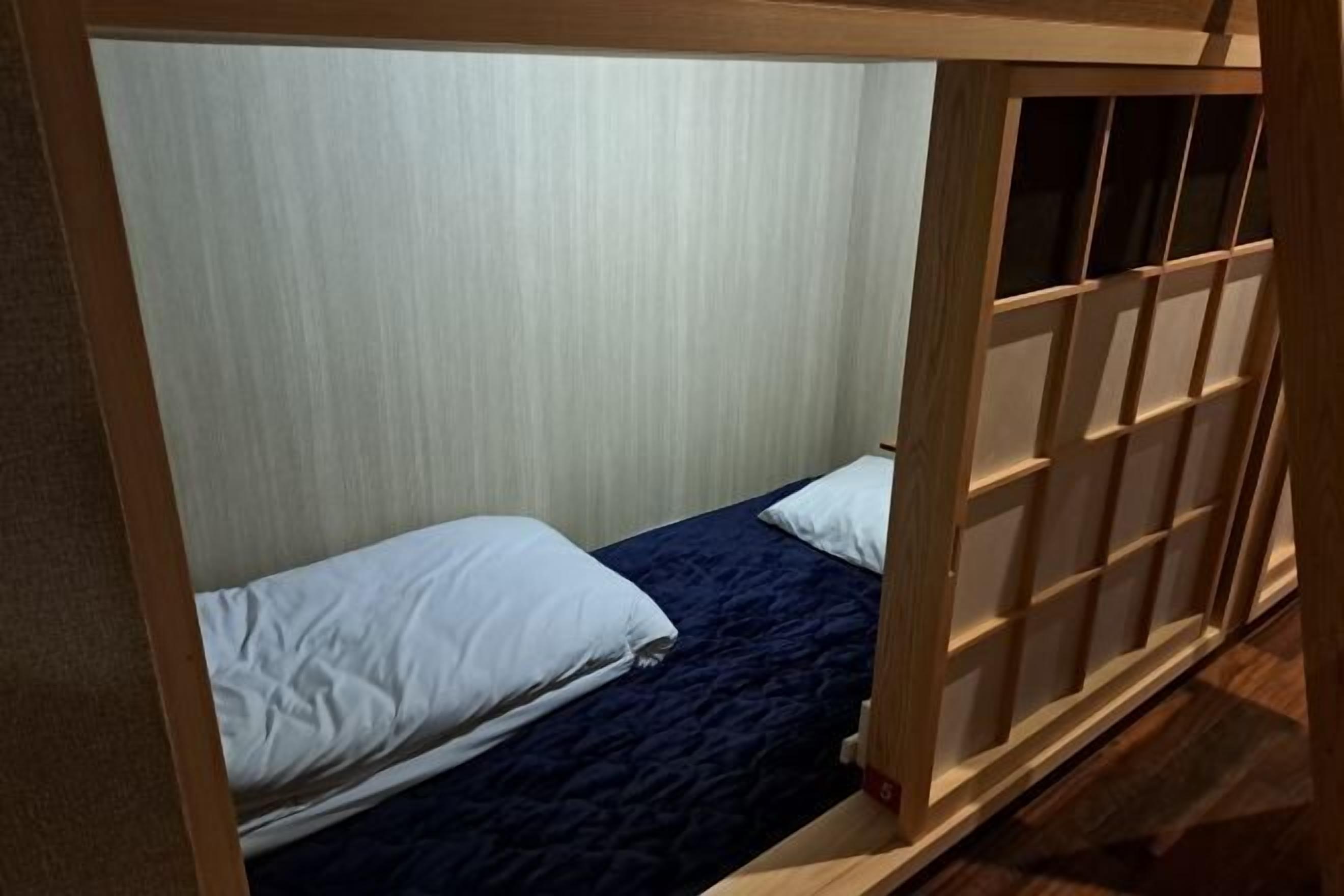 Hypo-allergenic bedding, memory-foam beds, laptop workspace