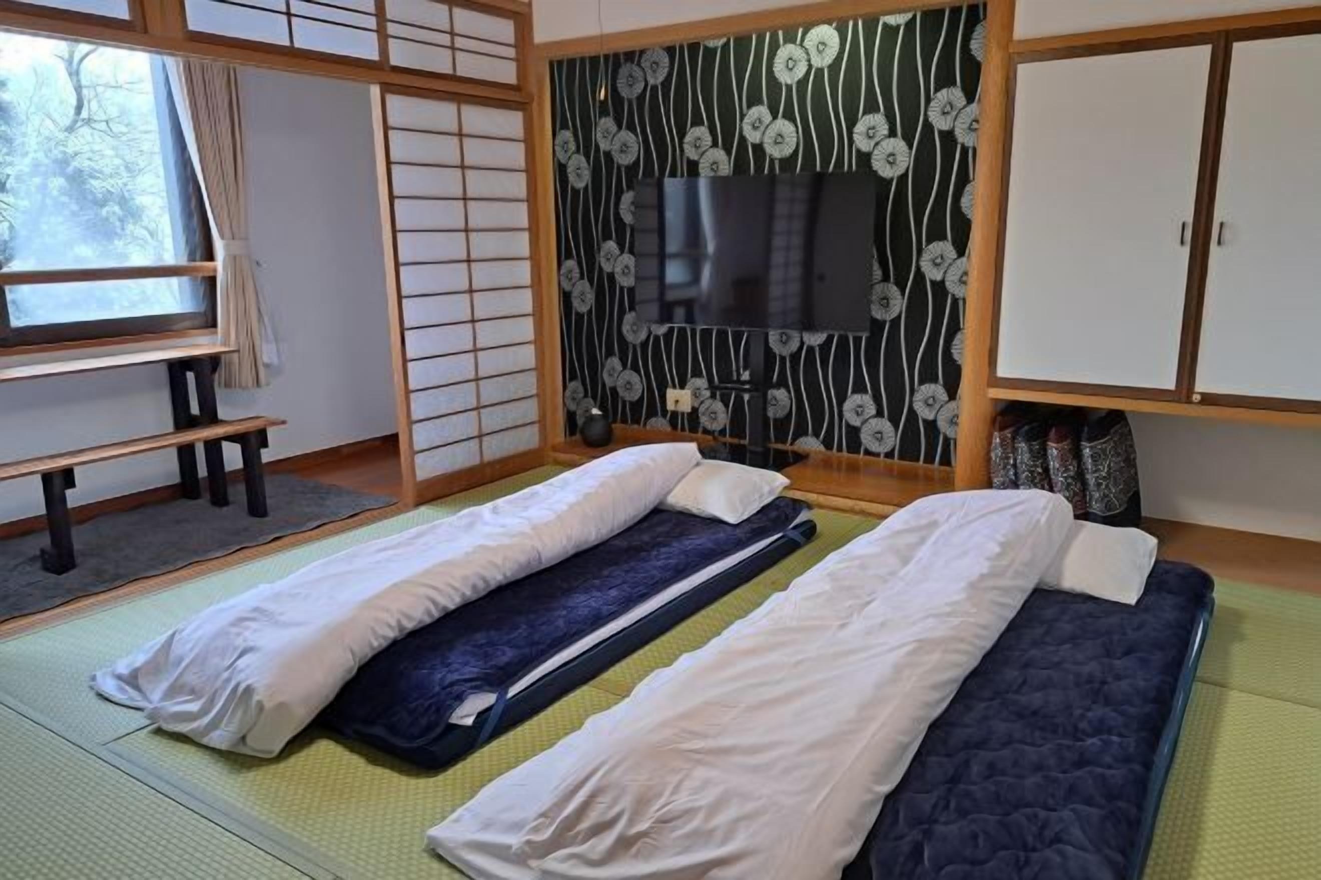 Hypo-allergenic bedding, memory-foam beds, laptop workspace