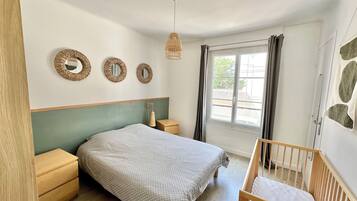 1 chambre, Wi-Fi gratuit, draps fournis