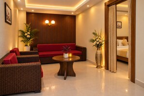 Living area - HOTEL ZION INN (Varanasi)