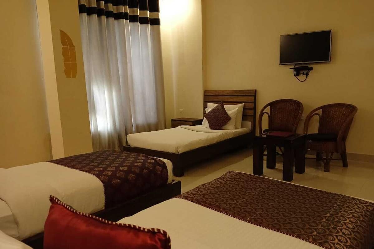 Habitación familiar | 1 dormitorio, sábanas de algodón egipcio, ropa de cama de alta calidad